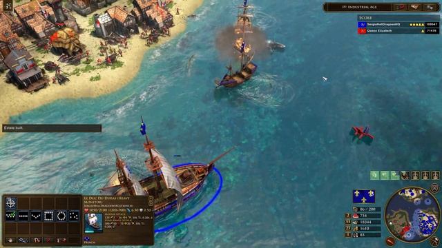 Age of Empires 3 Definitive Edition - FRANCE Gameplay (PC/UHD)
