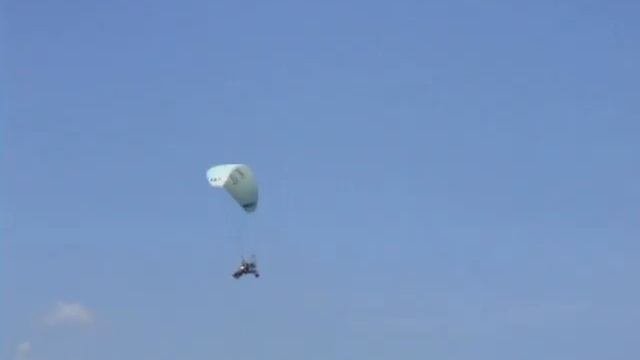 Ознакомительный полёт на паратрайке