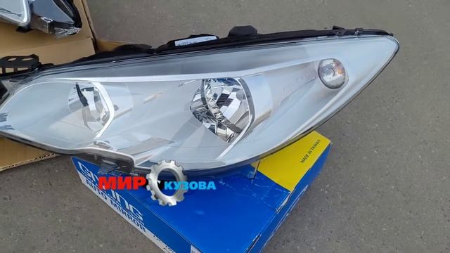 Peugeot 408 рестайлинг 2 фара новая оригинал Пежо 308 рестайл. МирКузова