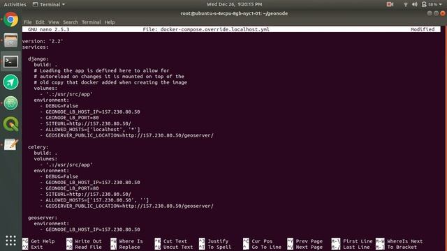 geonode docker installation