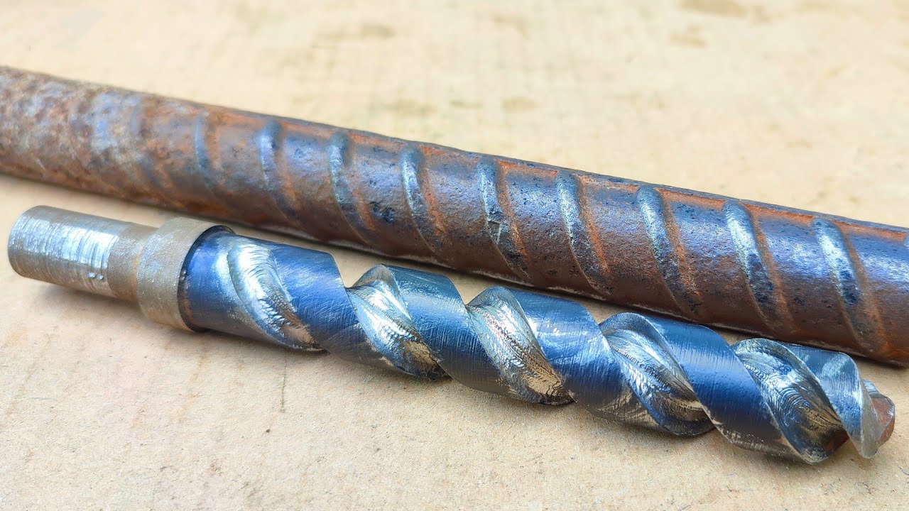 steel hardening technique which is not taught in school, make sharp spiral drill bits