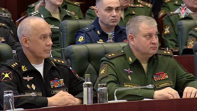 Вступительное слово Сергея Шойгу: боевой потенциал российских военных не дает ВСУ удерживать оборону