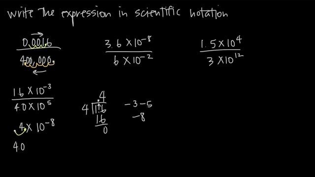 HOW TO EASILY DIVIDE SCIENTIFIC NOTATION (KristaKingMath)