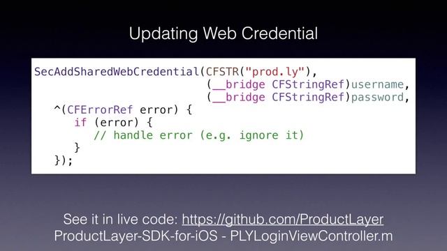 Integrating your Website + iOS App