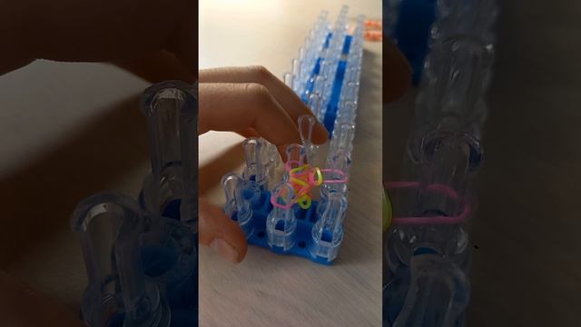 Браслет из резинок. Плетение на станке.Простое плетение 💖