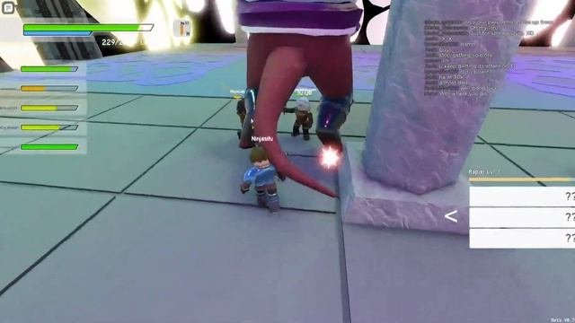 WORLD OF AINCRAD - GOT CARRIED REALLY HARD - ROBLOX