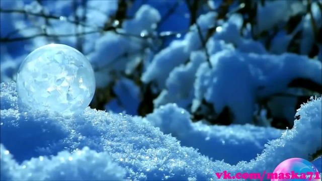 Что будет с мыльными пузырями на морозе?