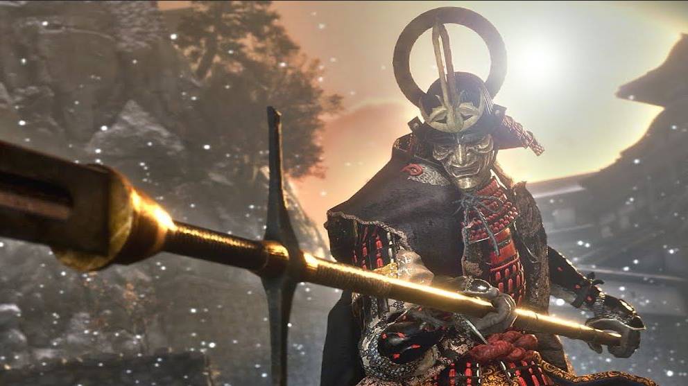 Sekiro: Shadows Die Twice. Семеро копьеносцев Асина-Сикибу Тосикацу Ямаути убийство босса.