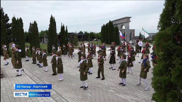 Ингушетия приняла эстафету всероссийского флэш-моба, приуроченного ко Дню Победы
