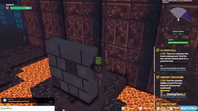 Infinity Sandbox прохождение карты | SandBox Alpha Season 3 | C комментариями? [9/9]