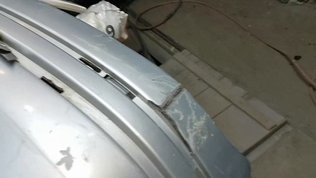 Пайка разорванного бампера/ Как это делаю я/ Полный цикл с покраской.