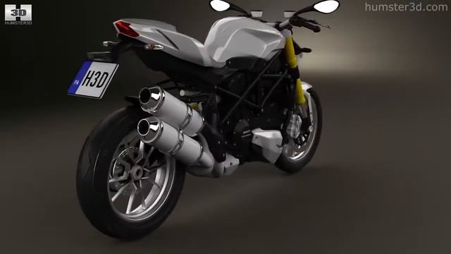 Ducati Streetfighter 848 2012 3D model by 3DModels.org