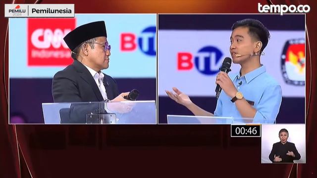 Debat Cawapres | Gibran Tanya soal SGIE ke Muhaimin Iskandar, Muhaimin: SGIE Itu Apa?