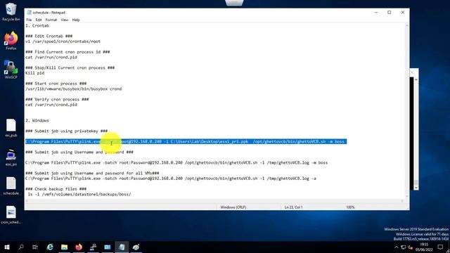 Free ESXi VM backup/ Automated scheduled VM Backups using GhettoVCB