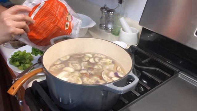 Seafood and Vegetables  In a Flavorful Miso Broth!
