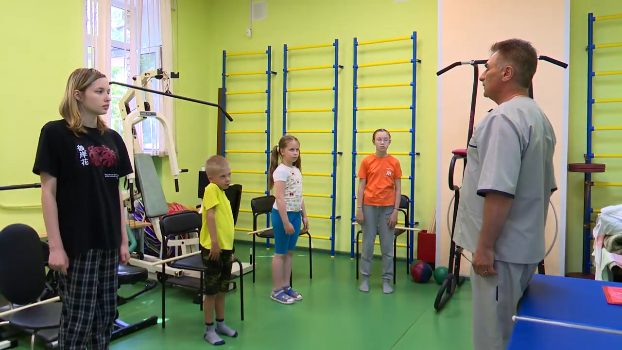 В Реутове проходят занятия по лечебной физкультуре для детей 20.06.2024