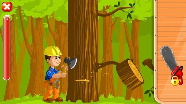 Мистер КИРИУС играет в игру "Строитель Builder Game"