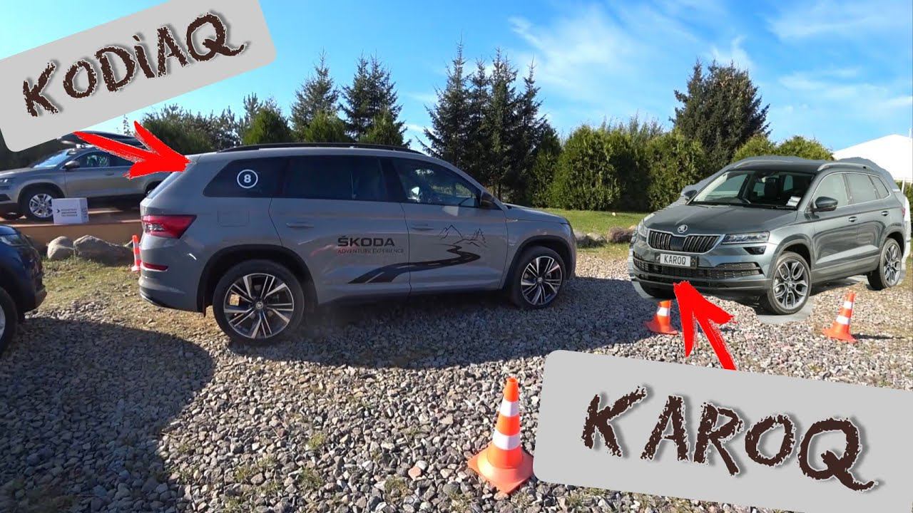 Полевые испытания skoda kodiaq sport и skoda karoq 4x4