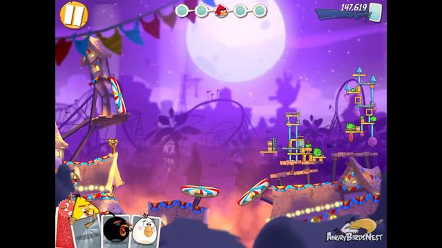 Angry Birds 2 Level 252 Pig City Pigsyland 3 Star Walkthrough