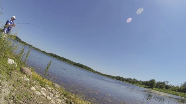 Fish On #2 - Quick Shore Fishing Berkley Gulp Alive Ultralight Rod Bass