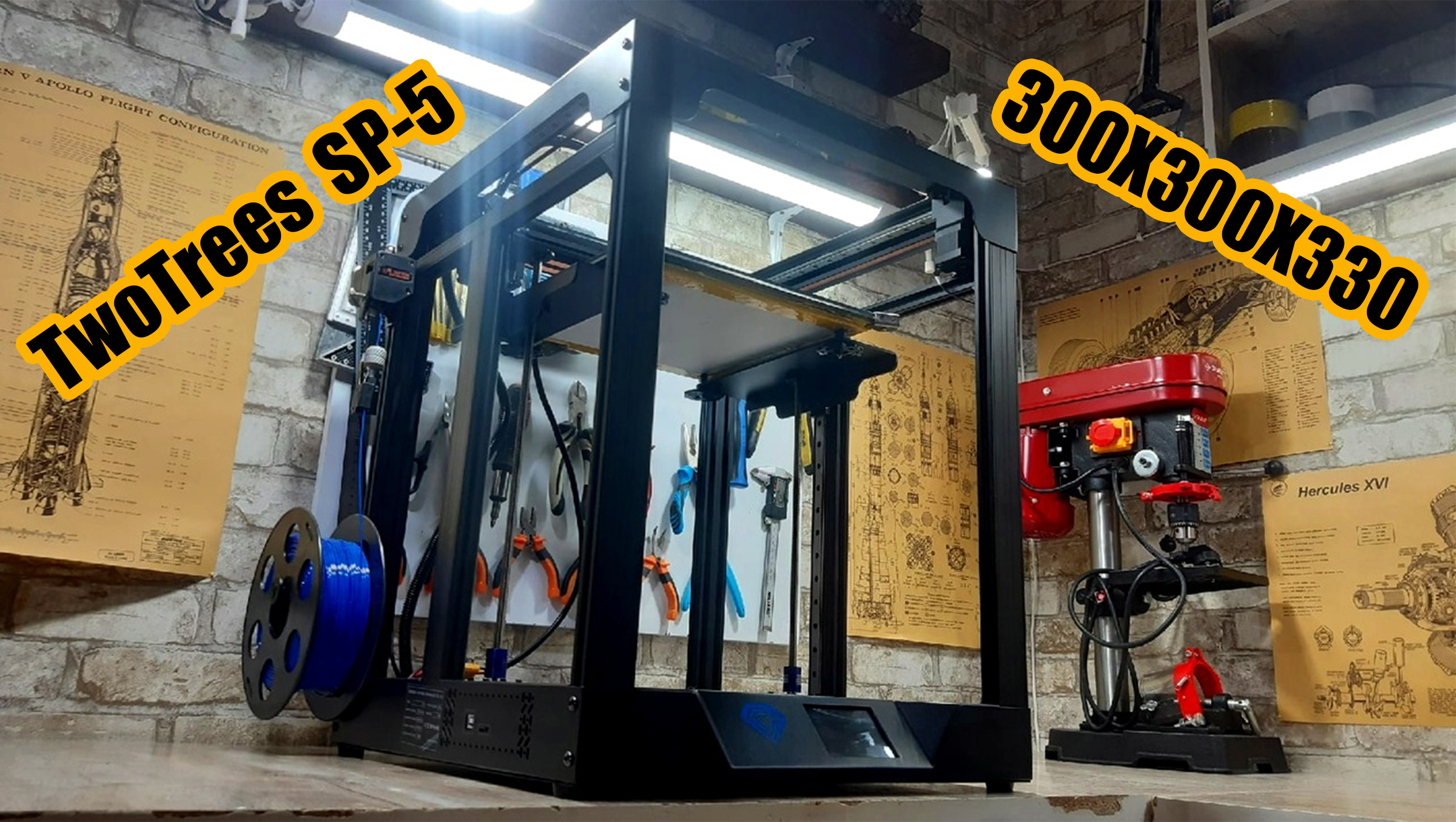 3D принтер TwoTrees SP-5 | Первый взгляд