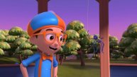 Canzone dell'escavatore innevato | Blippi in Italiano | Video educativi per bambini