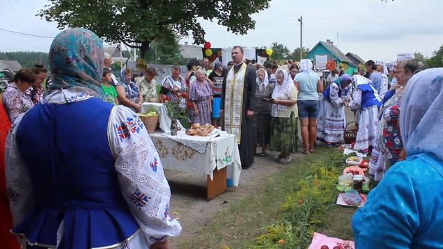 Яблочный Спас в д. Прудок. 19.08.18 Молебен