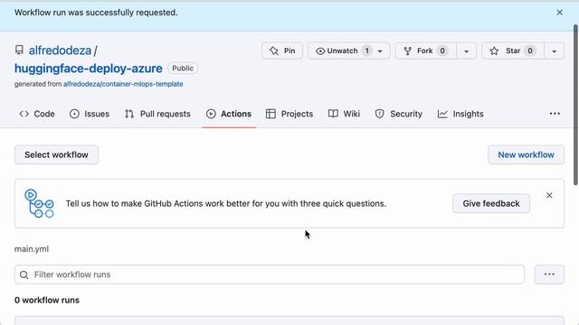 MLOps deployment to Azure Container Apps