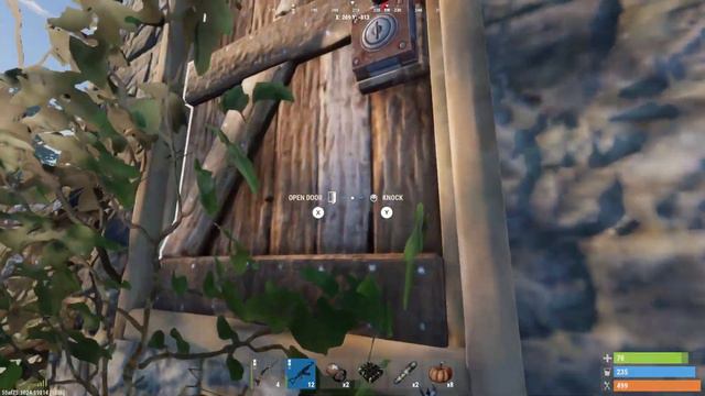 rust console c4 vs wood door glitch
