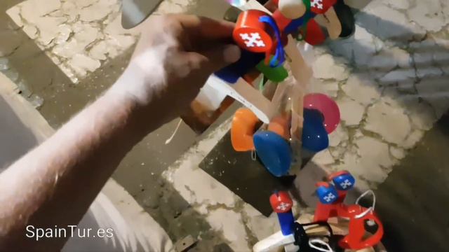 Реконструкция битвы христиан и мавров в Аликанте, арабский рынок.