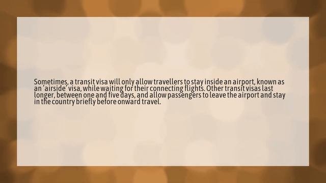 Is transit visa required for connecting flights?