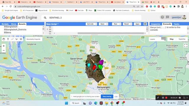 ?How to make LANDUSE AND LAND COVER CHANGE mapping using Google Earth Engine | LULC change detectio