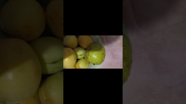 Персики яблока мукбанг