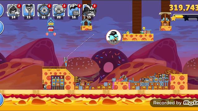 Angry birds friends piggy meal tournament part 1
