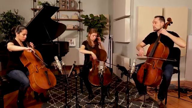 Bach Cello Suite No. 1_ Gigue (for Three Cellos)