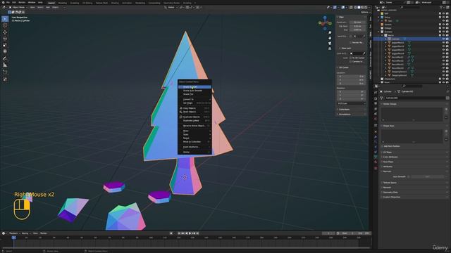 5. Creating Low Poly Trees - Part 1