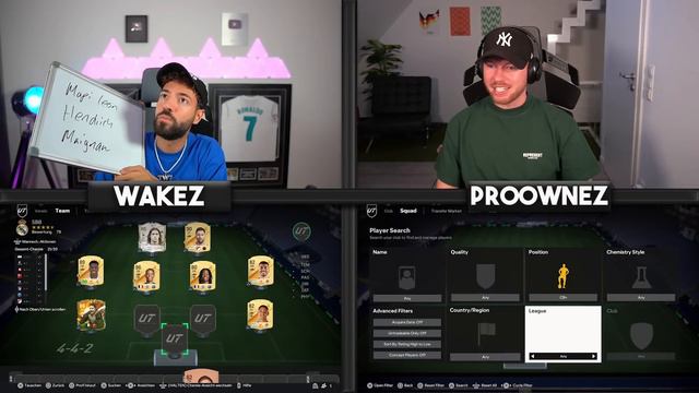 EA FC 24: DIREKT R.I.P. 🚨🚑 MESSI SQUAD BUILDER BATTLE 🔥🔥 Proownez vs Wakez !!
