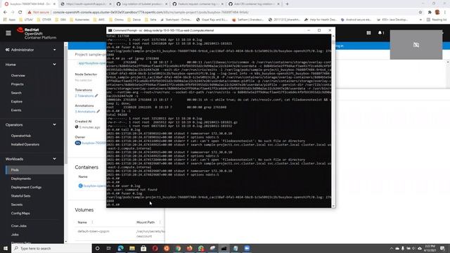 openshift logging facts and some questions