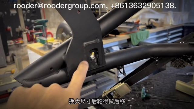 DIY 8000w 120kmh Rooder Mangosteen Citycoco Chopper Electric Scooter rooderroodergroup.com