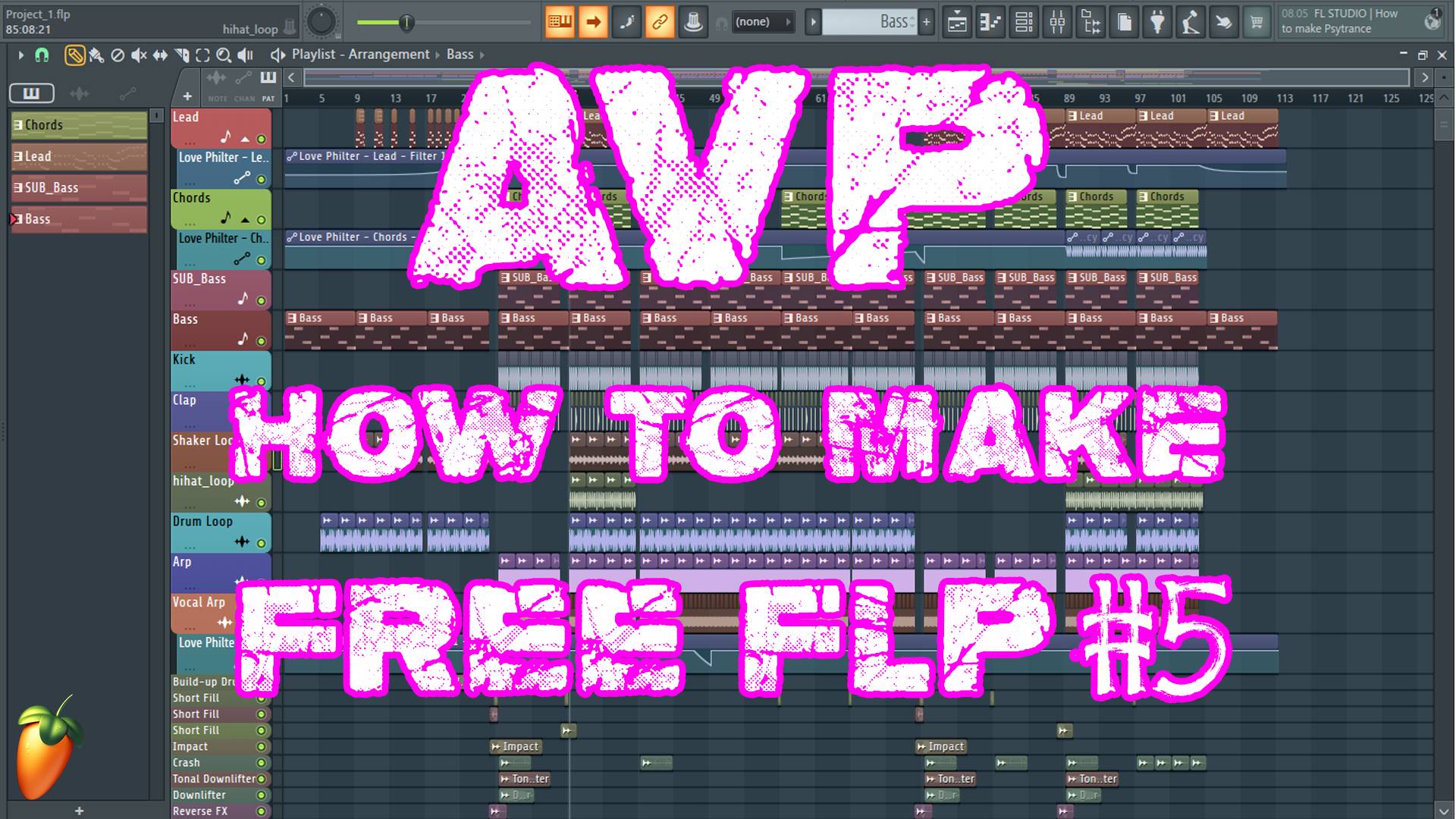 AVP | Как делать музыку # 5 - FL Studio | Бесплатные проекты