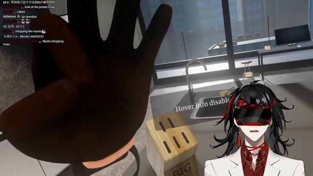 COOKING SIMULATOR VRWHERES THE LAMB SAUCE????NIJISANJI EN  Vox Akuma