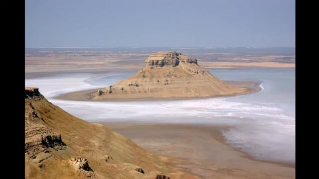 Плато Устюрт Марсианские пейзажи - Plateau Ustyurt Martian landscapes