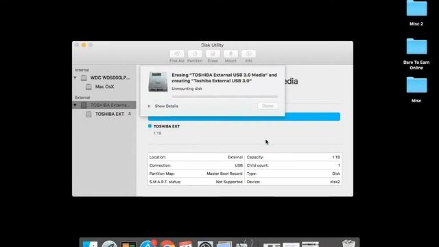 How to Format NEW Hard Drive for MacBook | DARE TO EARN ONLINE