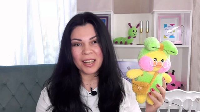 Вот такая уточка Лалафанфан у меня связалась ❤ Свяжем вместе? ? Zi Обзор