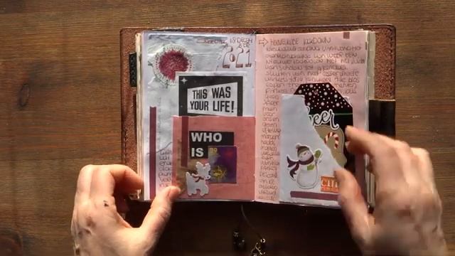 2021 December Daily Journal  flip-through