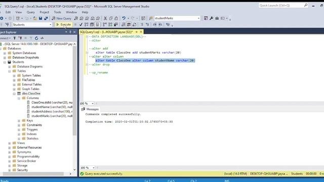 How to alter use Alter command in Sql server  Use of alter command in Sql Server