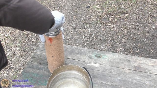 ?️Как согреться в палатке без печки. Походный аккумулятор тепла своими руками?️