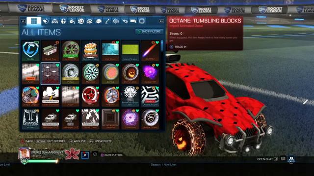 Rocket league (trading and chilling)