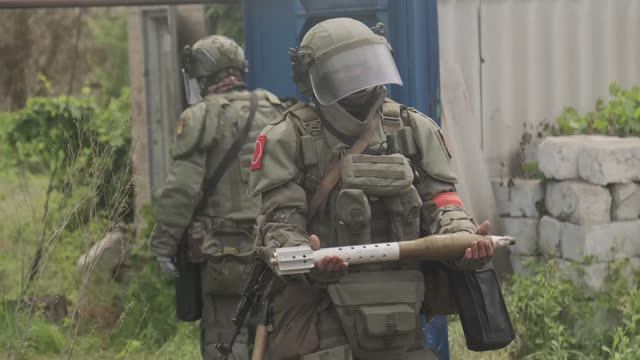 Саперы группировки войск «Центр» обнаружили схрон ВСУ в недавно освобожденной Авдеевке