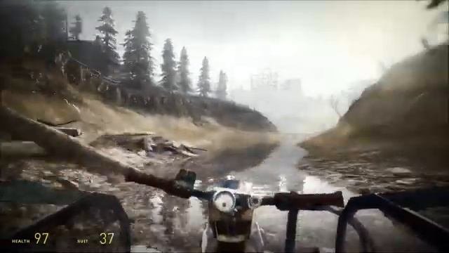 Half Life 2: Water Hazard //Walk Through With FakeFactory: Cinematic Mod Version 12.1 Part 2